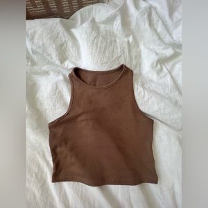 Shein | brown, halter top, tank top